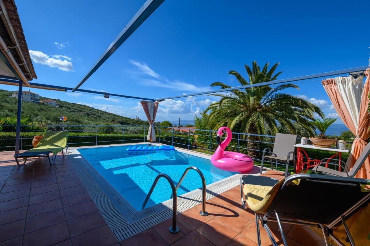 Cozy Small Smart Villa With Private Pool Mikri Mantineia كالاماتا المظهر الخارجي الصورة